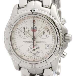 TAG HEUER Link Chronograph Steel Quartz Mens Watch CT1112